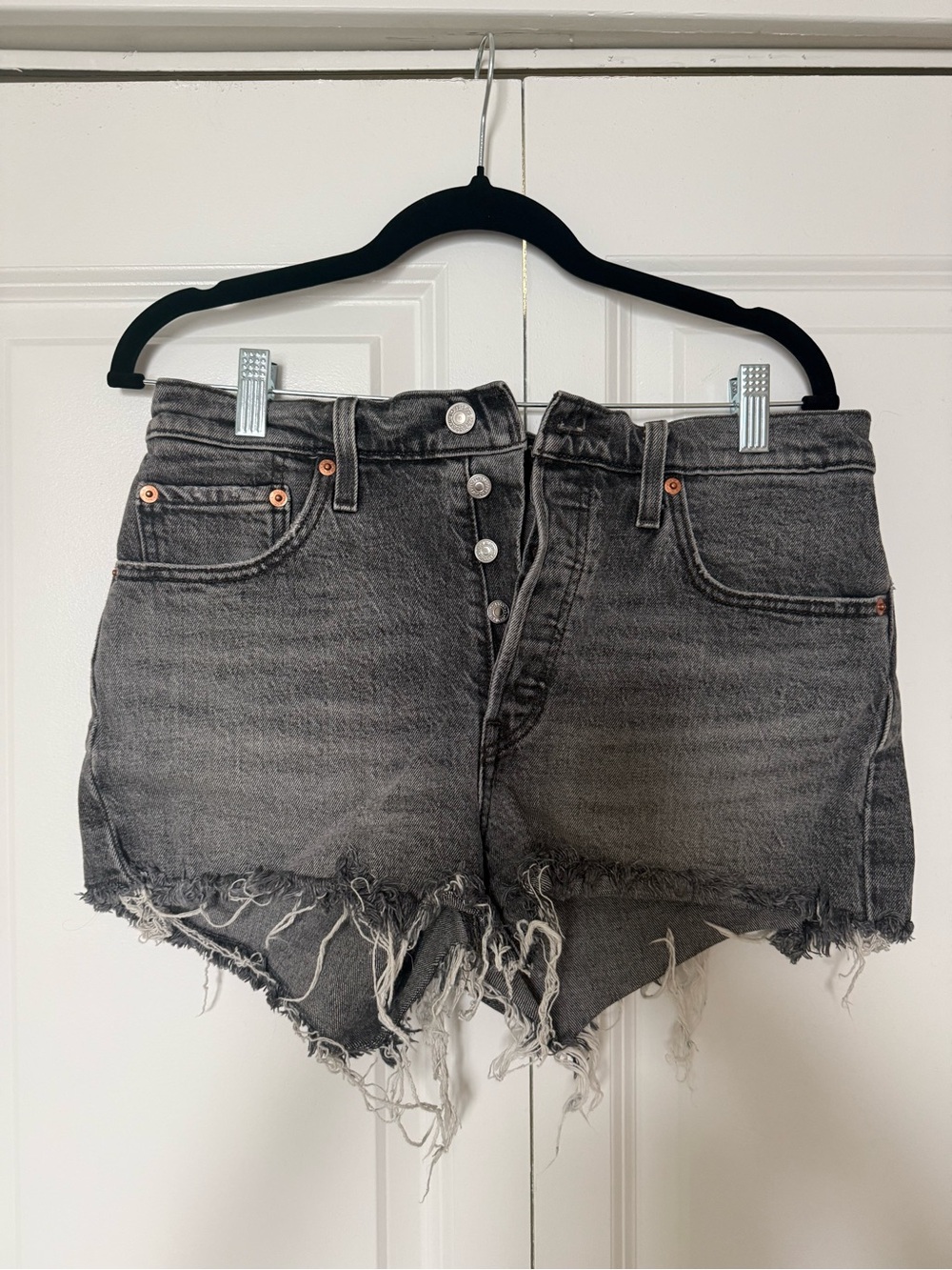 Levi's 501 Original Shorts in Gray